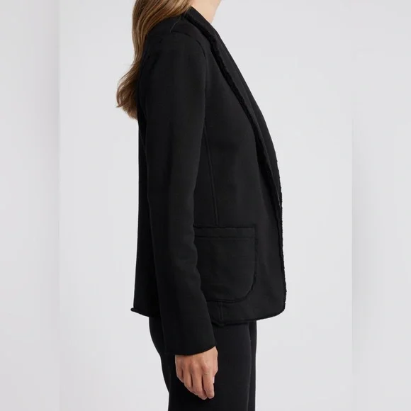 Frank & Eileen dublin Black Blazer jacket S - Picture 3 of 8